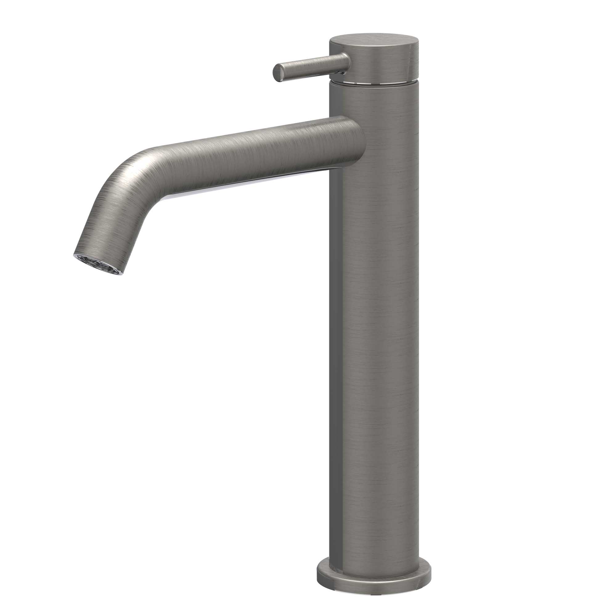 IVY Bond Eenhendel wastafelmengkraan opbouw model M coldstart 6100156 gebr. metal black PVD