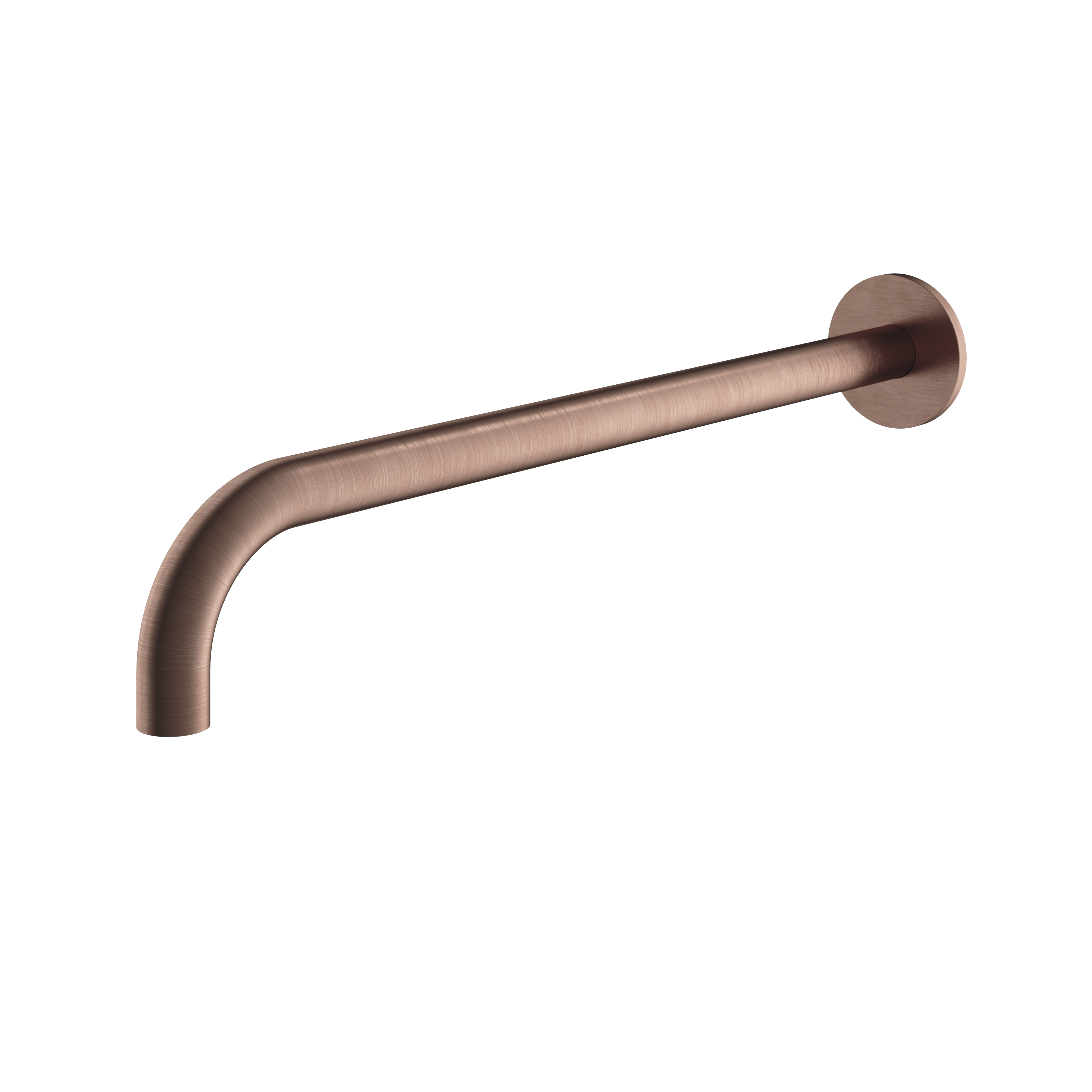 Hotbath Archie wandarm 40cm AR450BCP Geborsteld Koper PVD