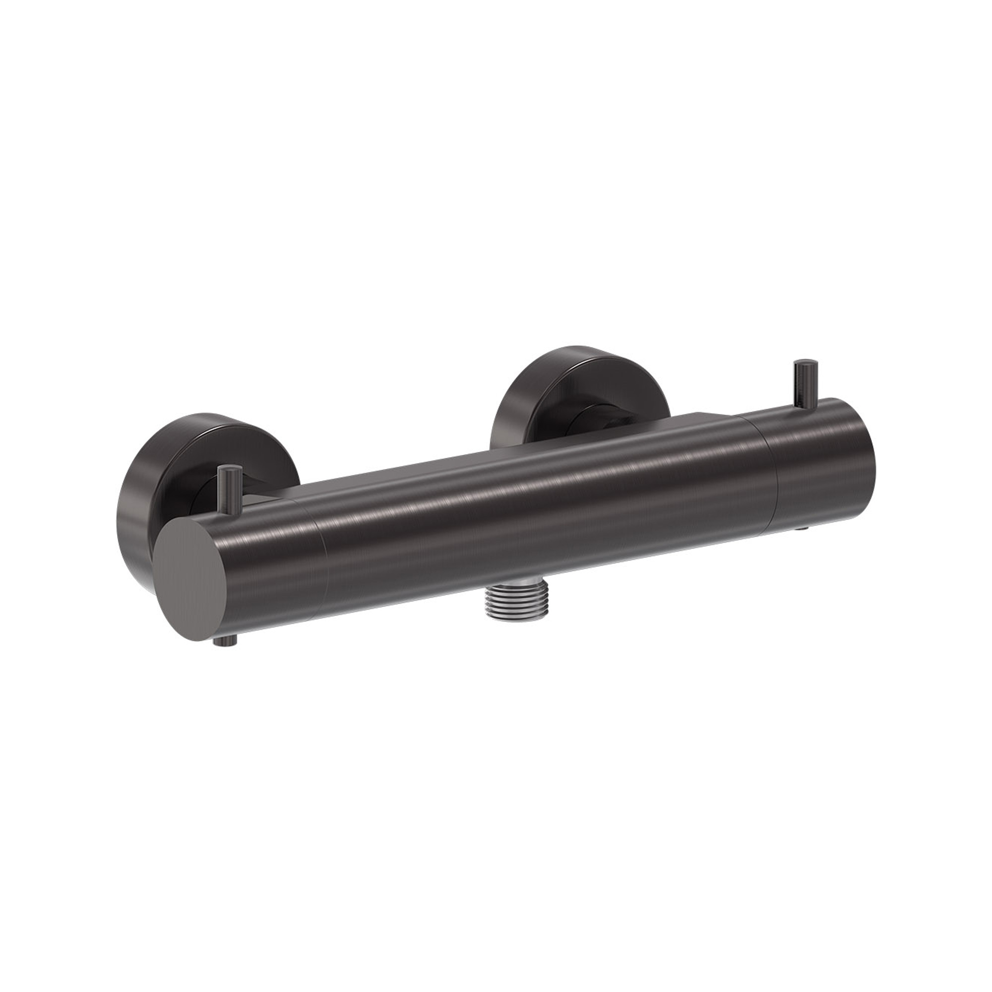 MAY Opbouw douchethermostaat 6801006 Geborsteld carbon black PVD