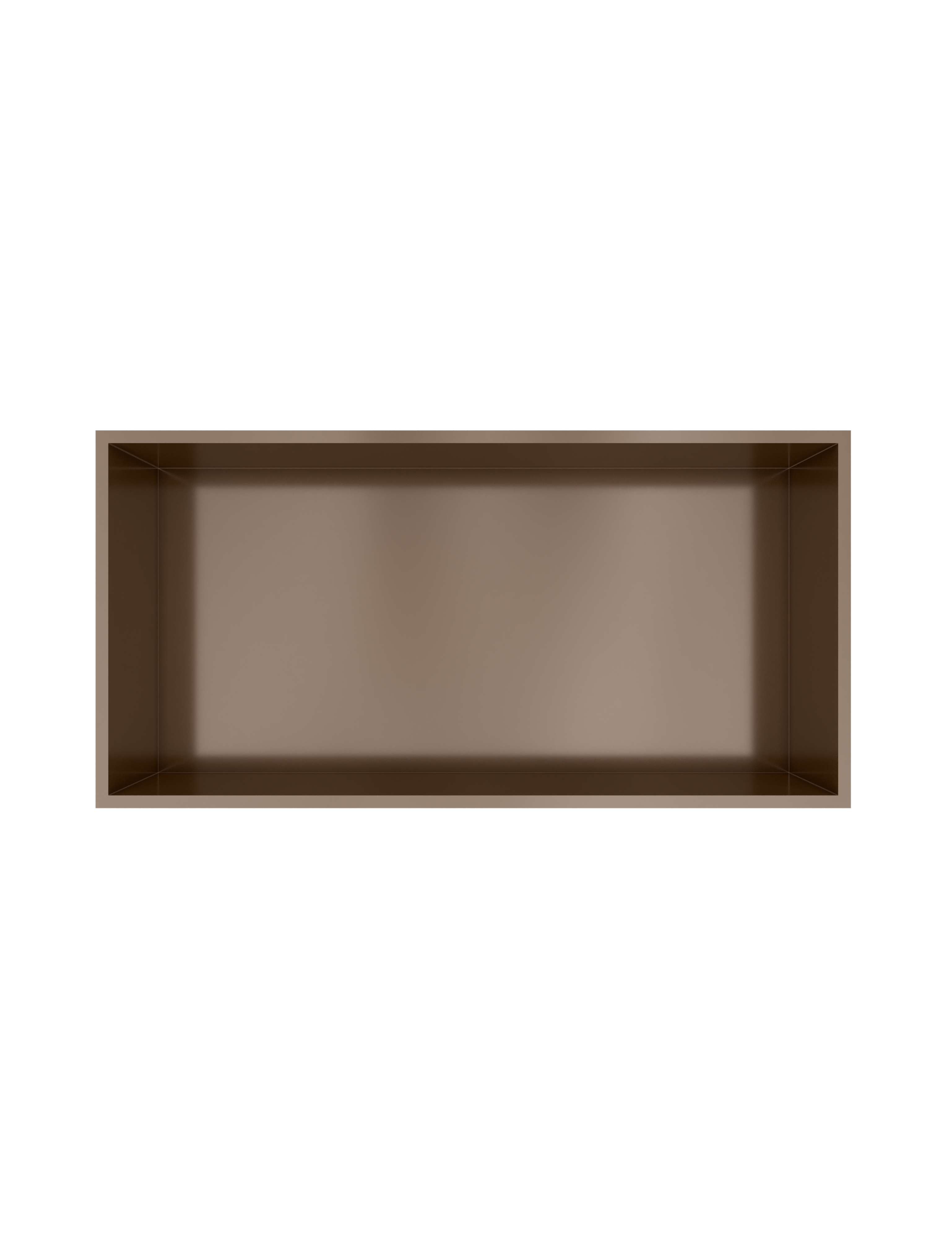 Hotbath More inbouwbox of inbouwnis 30x60x10cm BOX060TB Tuscan bronze