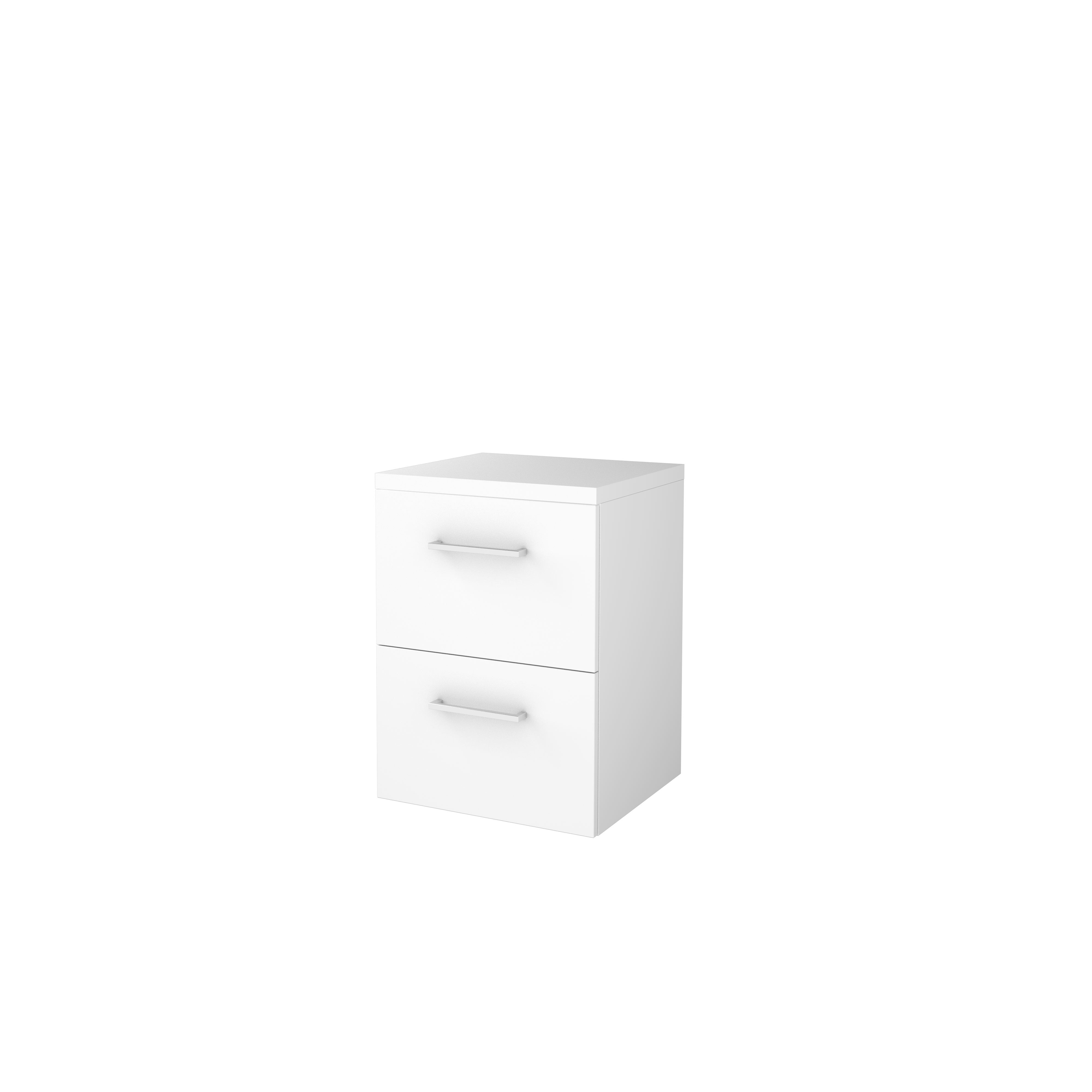 Basic Start 46 onderk. m. gr. incl. 2 la + afdekplaat B500xD460 Ice White / 1813546