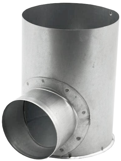 Spiro Instortpot 125mm H=70 mm enkel