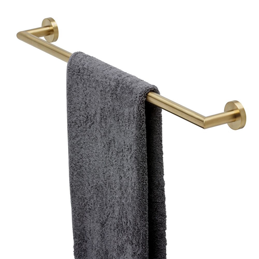 Geesa Nemox Brushed Gold wandhanddoekhouder 60 cm 916507-07-60