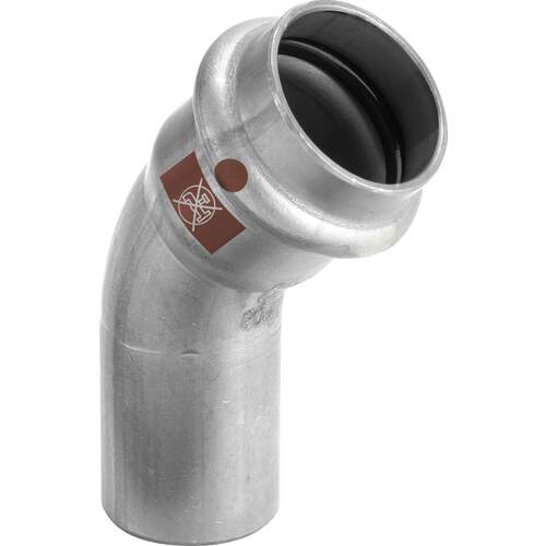 Viega Temponox bocht 45gr pers x spie 22 809980