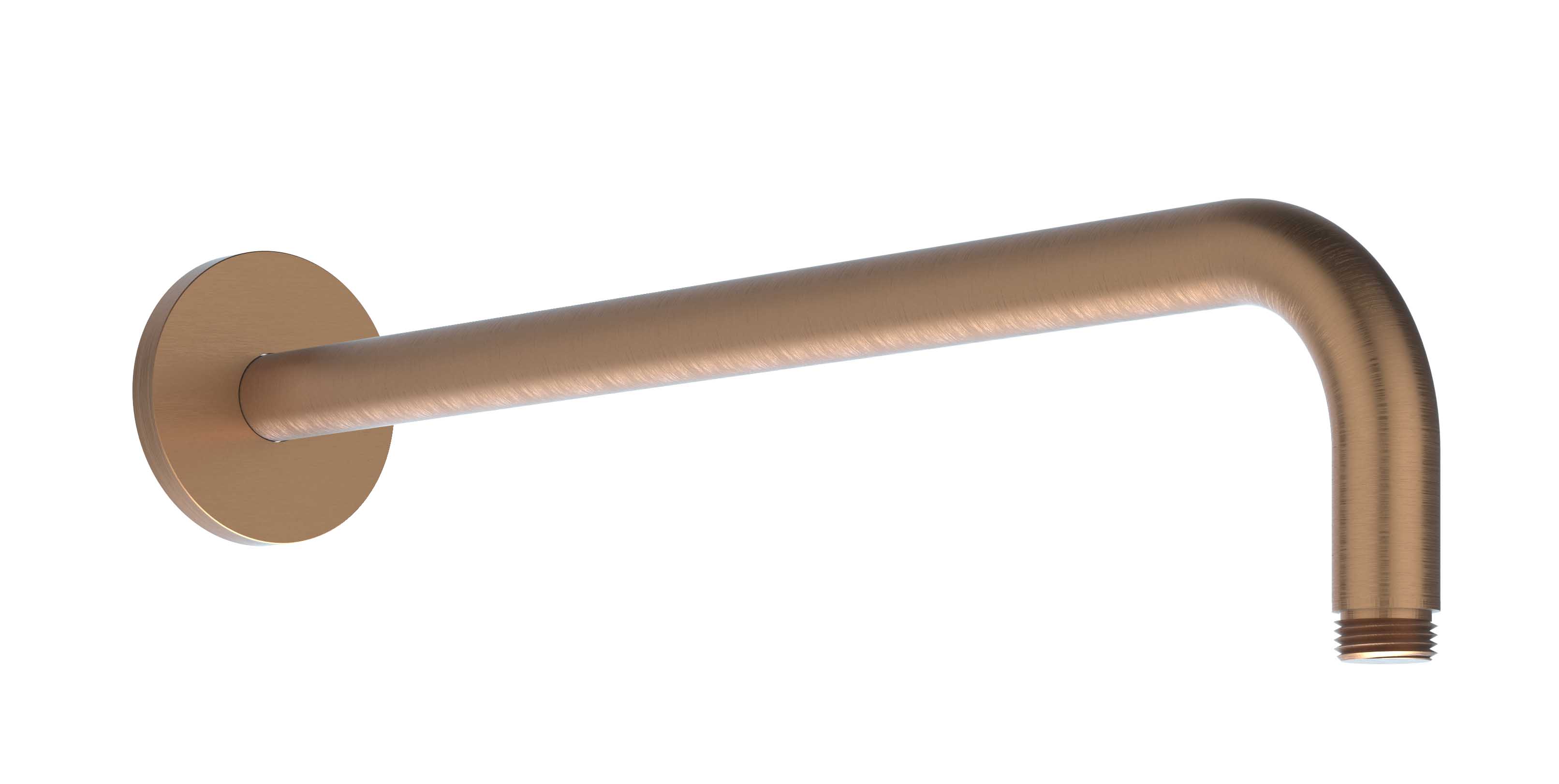 IVY Toebehoren Wandarm 40cm 1/2 6901563 RVS316 gebr. mat koper PVD