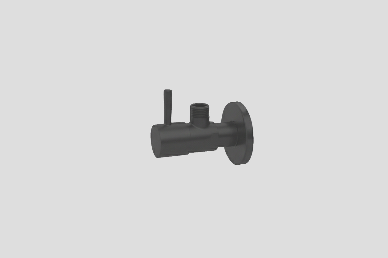 Lagoo Garda hoekstopkraan met filter G2150MB Matt Black