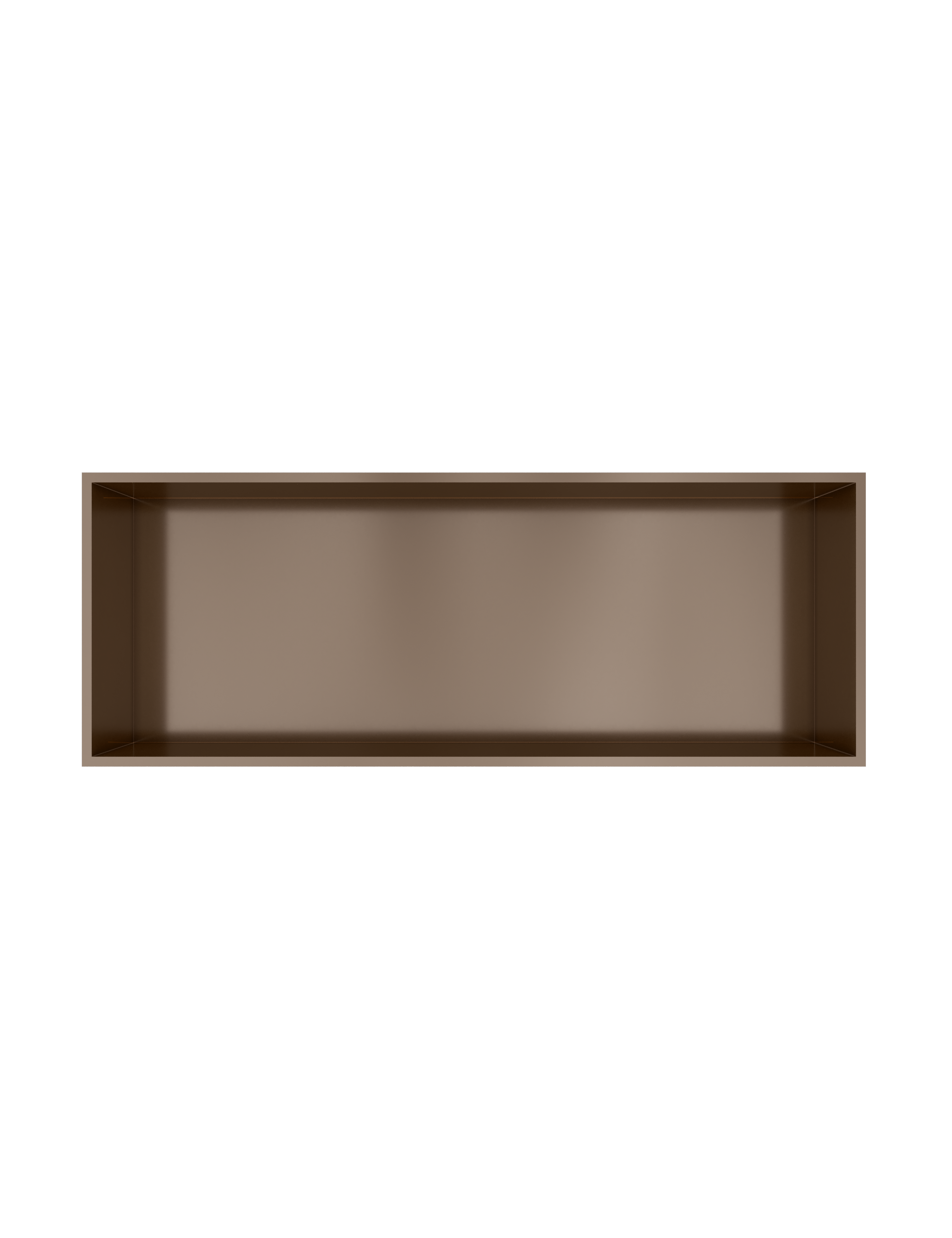 Hotbath More inbouwbox of inbouwnis 30x80x10cm BOX080TB Tuscan bronze