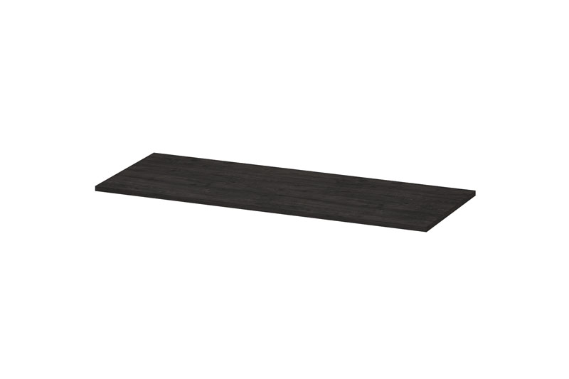 INK Topdeck 45 Afdekplaat t.b.v. onderk. hout decor 1257258 Houtskool eiken H20xB1200xD450