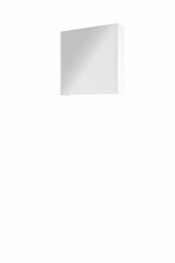 Proline spiegelkast Xcellent met dubbel gespiegelde deur 1 deur 1808804 Glans wit H600xB600xD140
