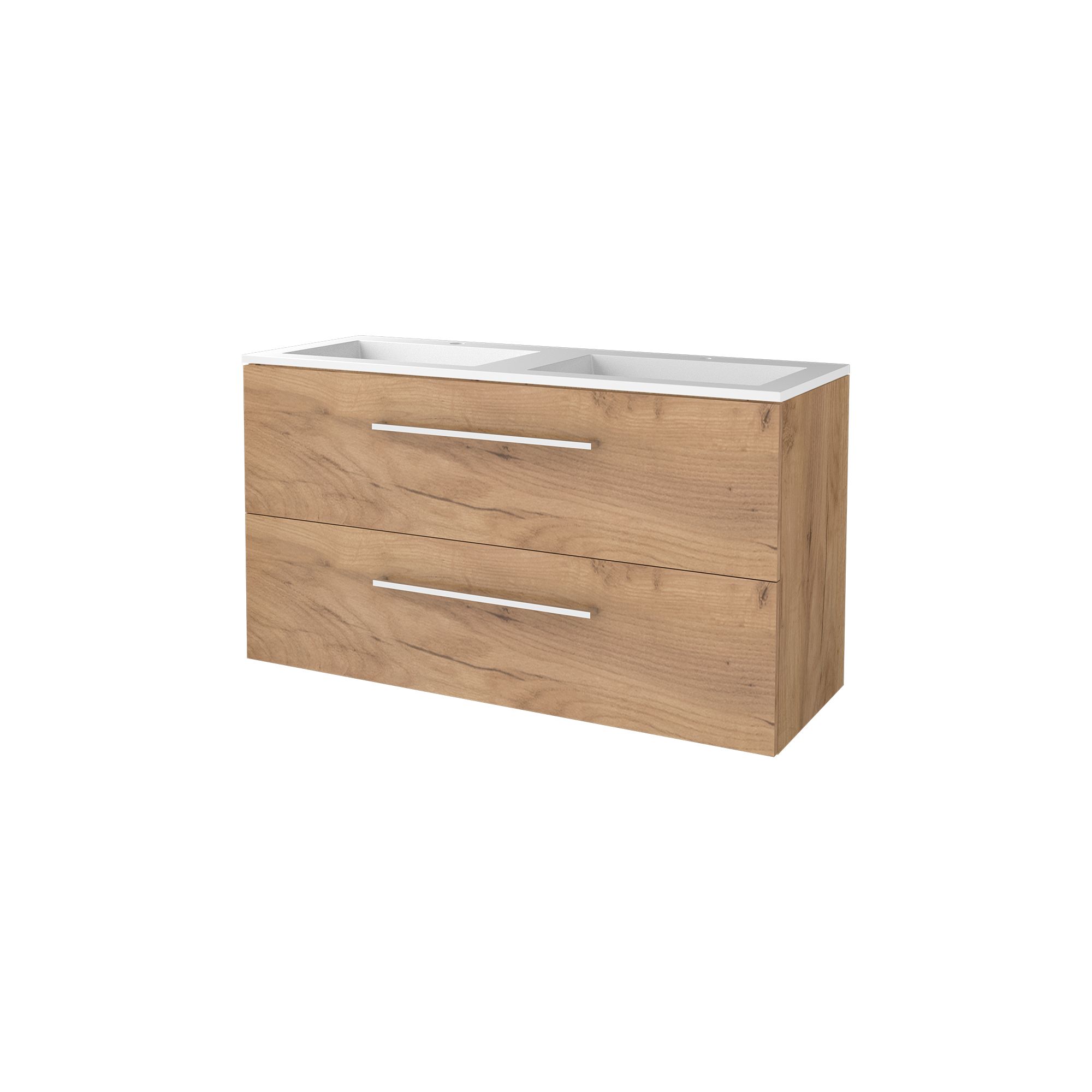 Basic Start 46 set 120x46cm met gr. 2 la Acryl wast. 2 krgt S46GR1202A2WO Whisky Oak