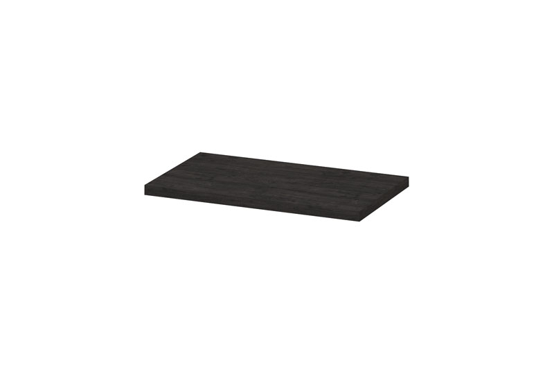 INK Topdeck Afdekplaat t.b.v. onderkast hout decor 35mm dik 1258303 Houtskool eiken H35xB800xD450