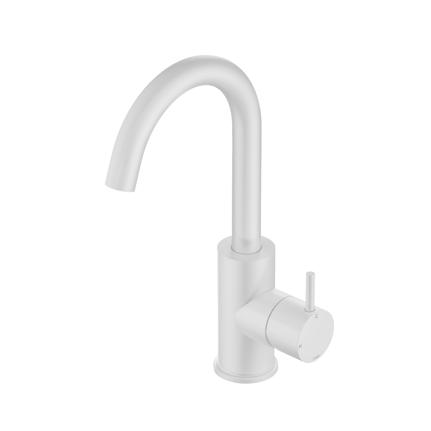 Hotbath Cobber wastafelmengkraan CB004WH Mat wit