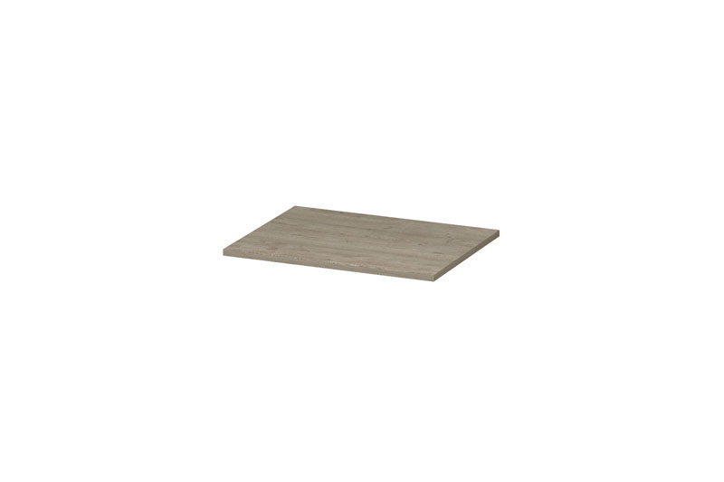 INK Topdeck 45 Afdekplaat t.b.v. onderk. hout decor 1257209 Greige eiken H20xB600xD450