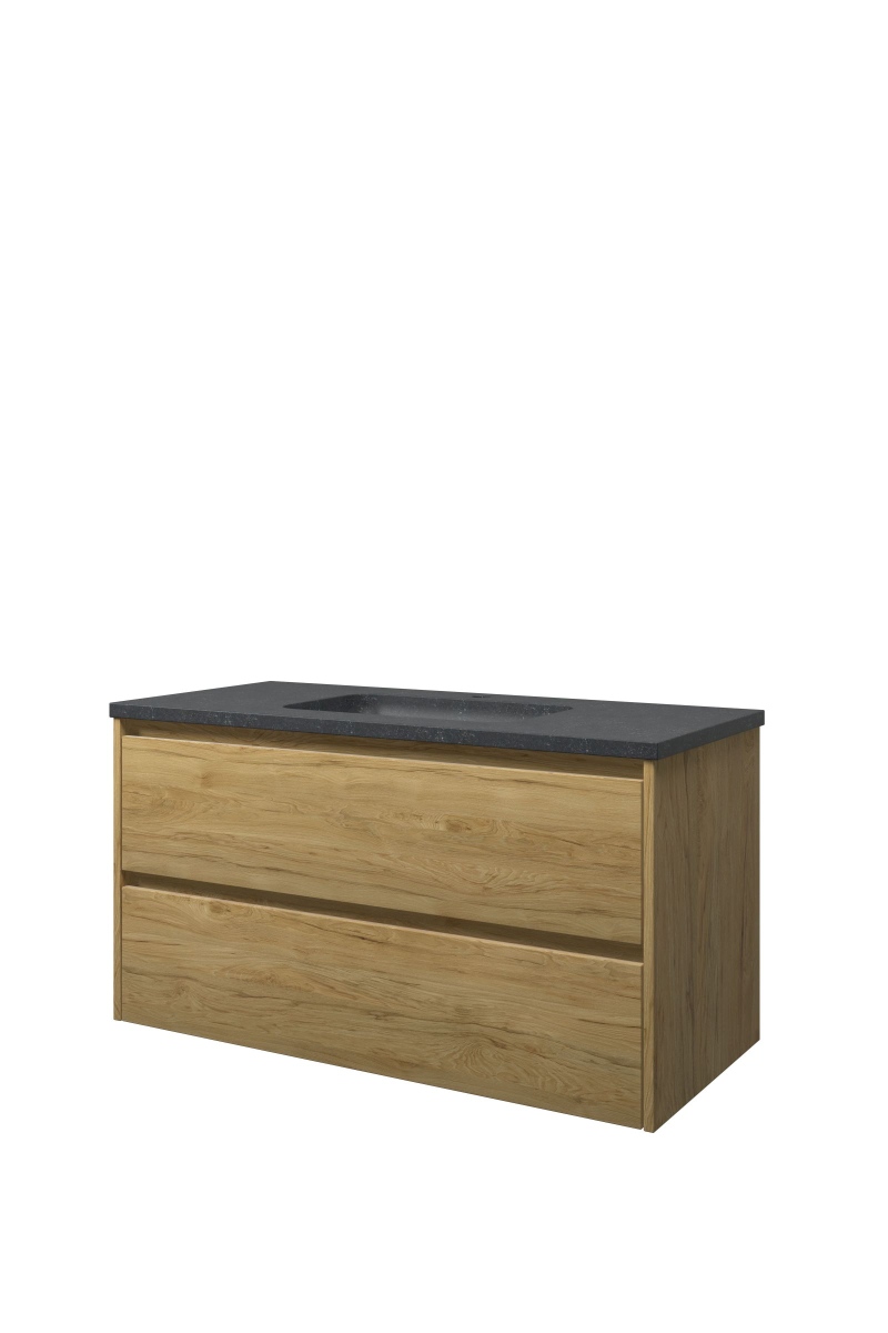 Proline set hardsteen Elegant wast. met 1 krgt. en onderk. sym. RBSB100M1IO Ideal oak/Blue stone H545xB1000xD460