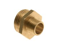 Messing Verloopnippel 3 x 2 1/2 2x btdr.