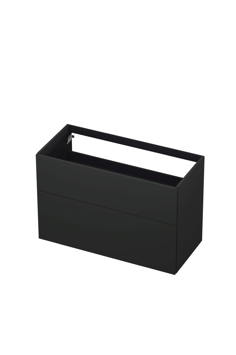 INK onderk. 2 laden push to open 65cm gelakt 1259115 Mat antraciet H650xB1000xD450