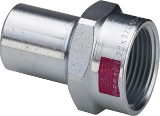Viega Prestabo Schroefbus insteek 22x3/4 559175