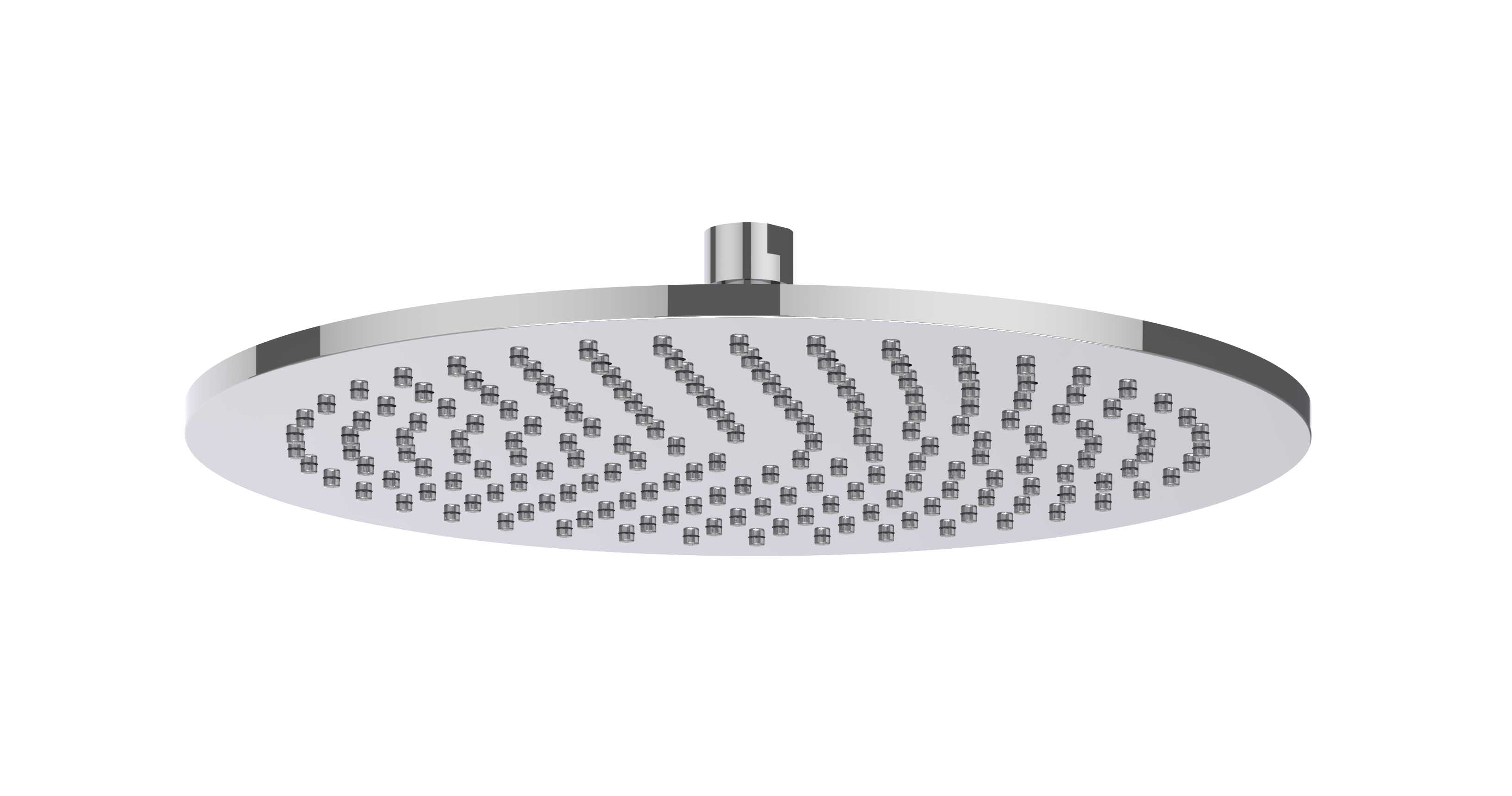 IVY Toebehoren Hoofddouche medium 30cm met antikalk nozzels 6900751 Chroom