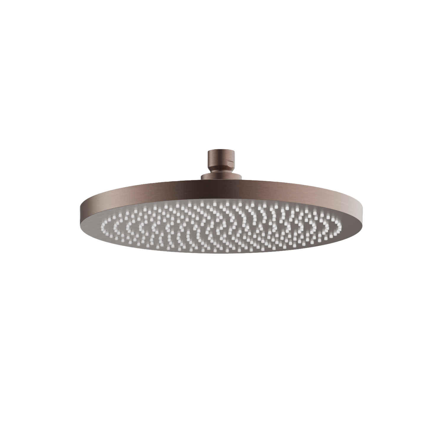 Hotbath Ace hoofdd. velvet rond 23 cm AC104BCP Geborsteld Koper PVD