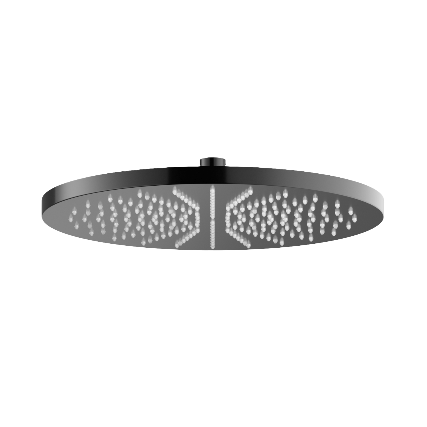 Hotbath Cobber hoofdd. 30cm M106PBP Gepolijst Zwart PVD
