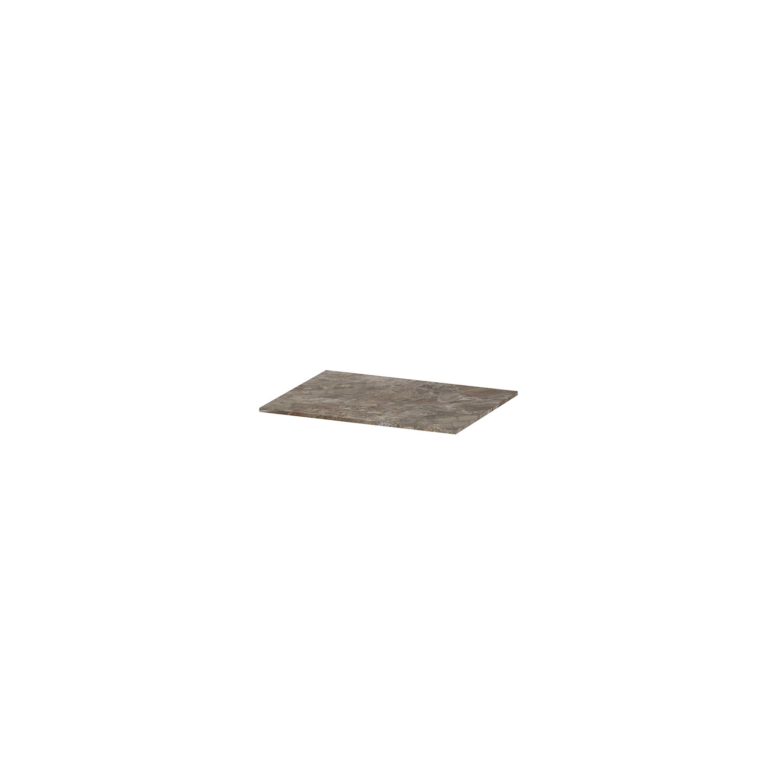 INK Afdekplaat keramische slab z/uitsparing 0210204 B600xD450xH12 Earth glossy