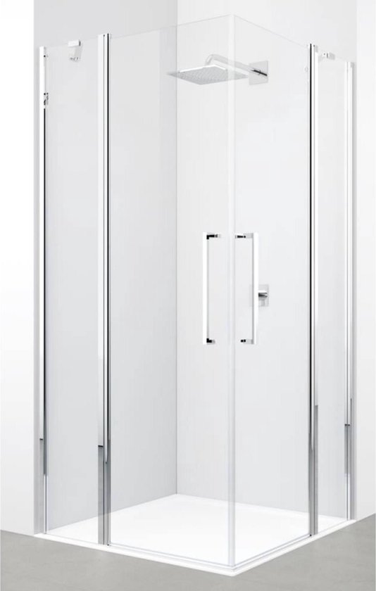Novellini Young a 89 hoekinstap 89-91cm helder glas matchroom Y2A891B
