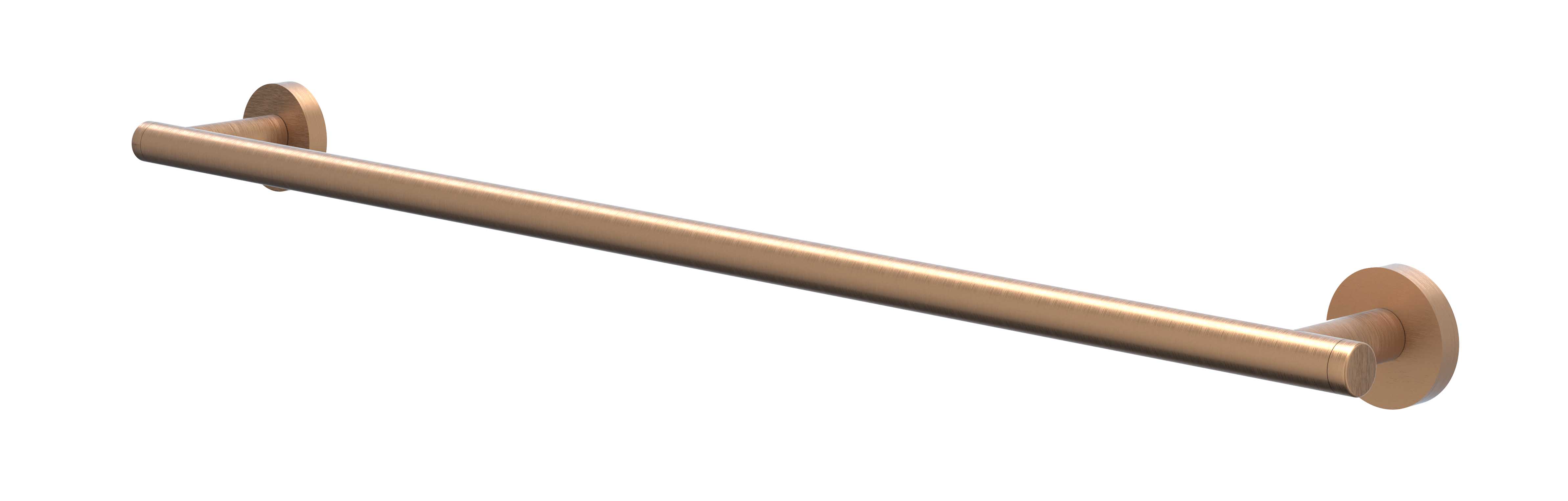 IVY Wandhanddoekrek 60cm enkel 6500055 gebr. mat koper PVD