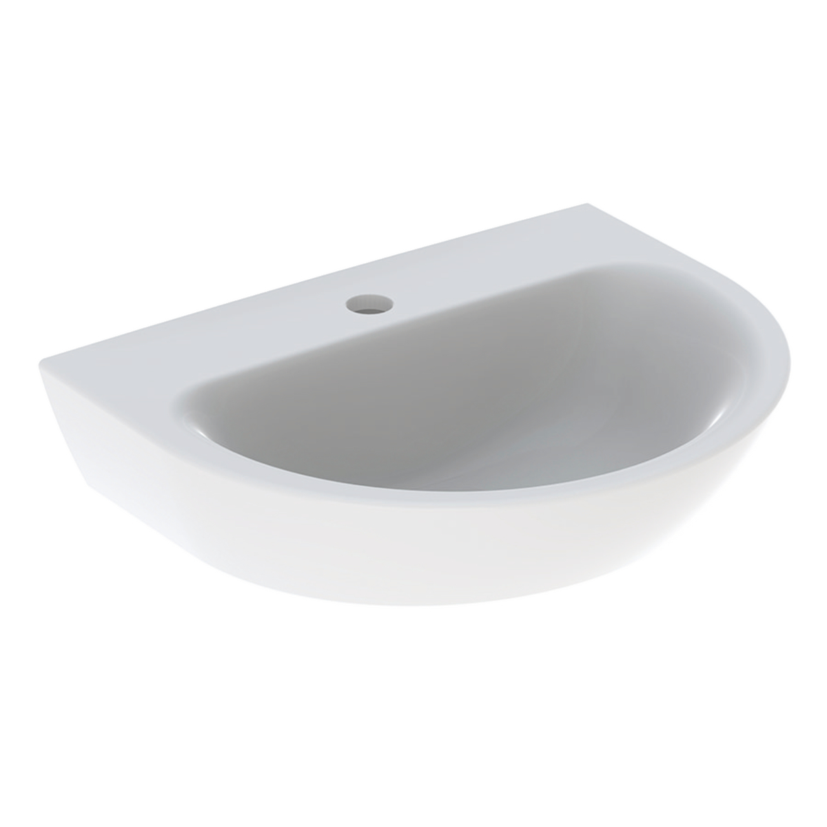 Geberit Renova fontein 50x40cm m.krgt. z.overl. 500.498.01.1 Wit