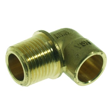 Mess. knie kort  1 btdr. x 22 mm.