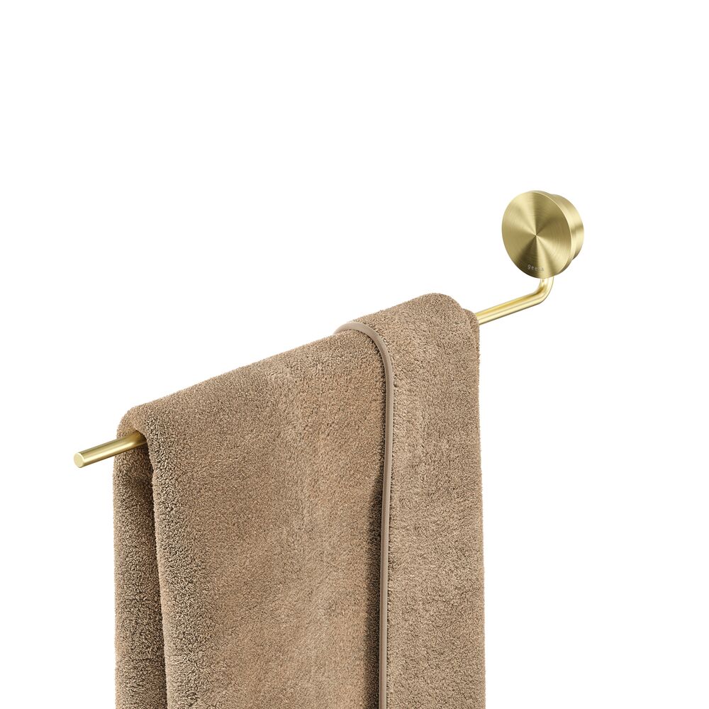 Geesa Opal handdoekrek 1 arm 917205-07 geborsteld goud