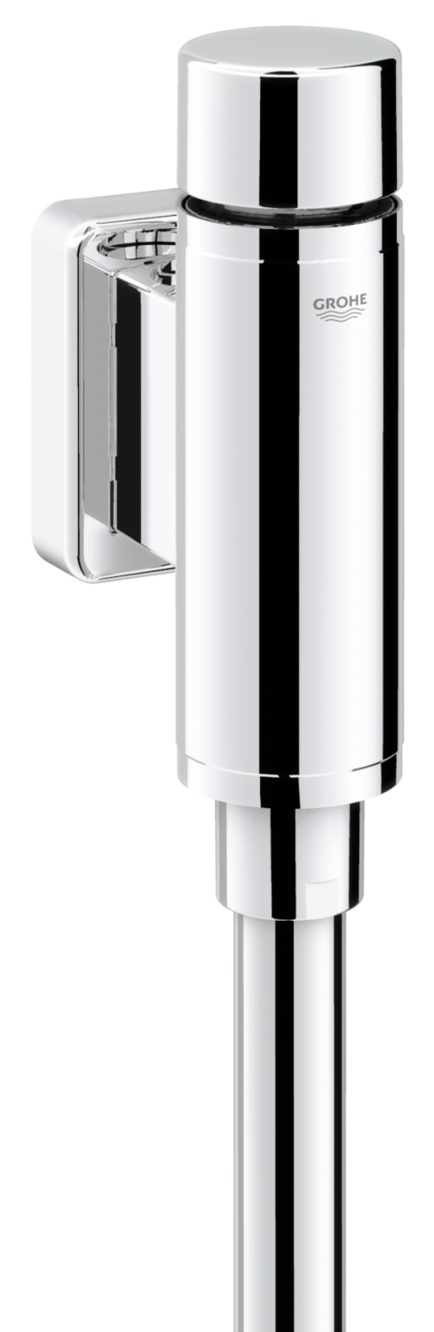 Grohe rondo urinoir drukspoeler 1/2 m/stopkraan 37339000