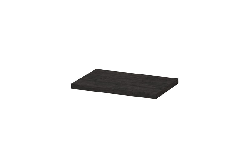 INK Topdeck Afdekplaat t.b.v. onderkast hout decor 35mm dik 1258253 Houtskool eiken H35xB700xD450