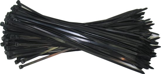 Zak tyraps 100 stuks 4.8 x 368 mm ( overdoos 1000 st )