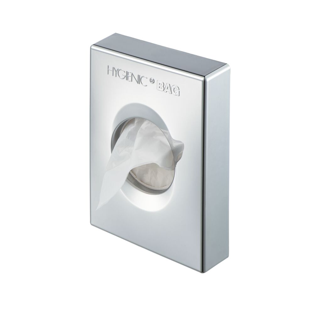 Geesa Standard houder voor hygiensche zakjes ABS chroom 91122ABS
