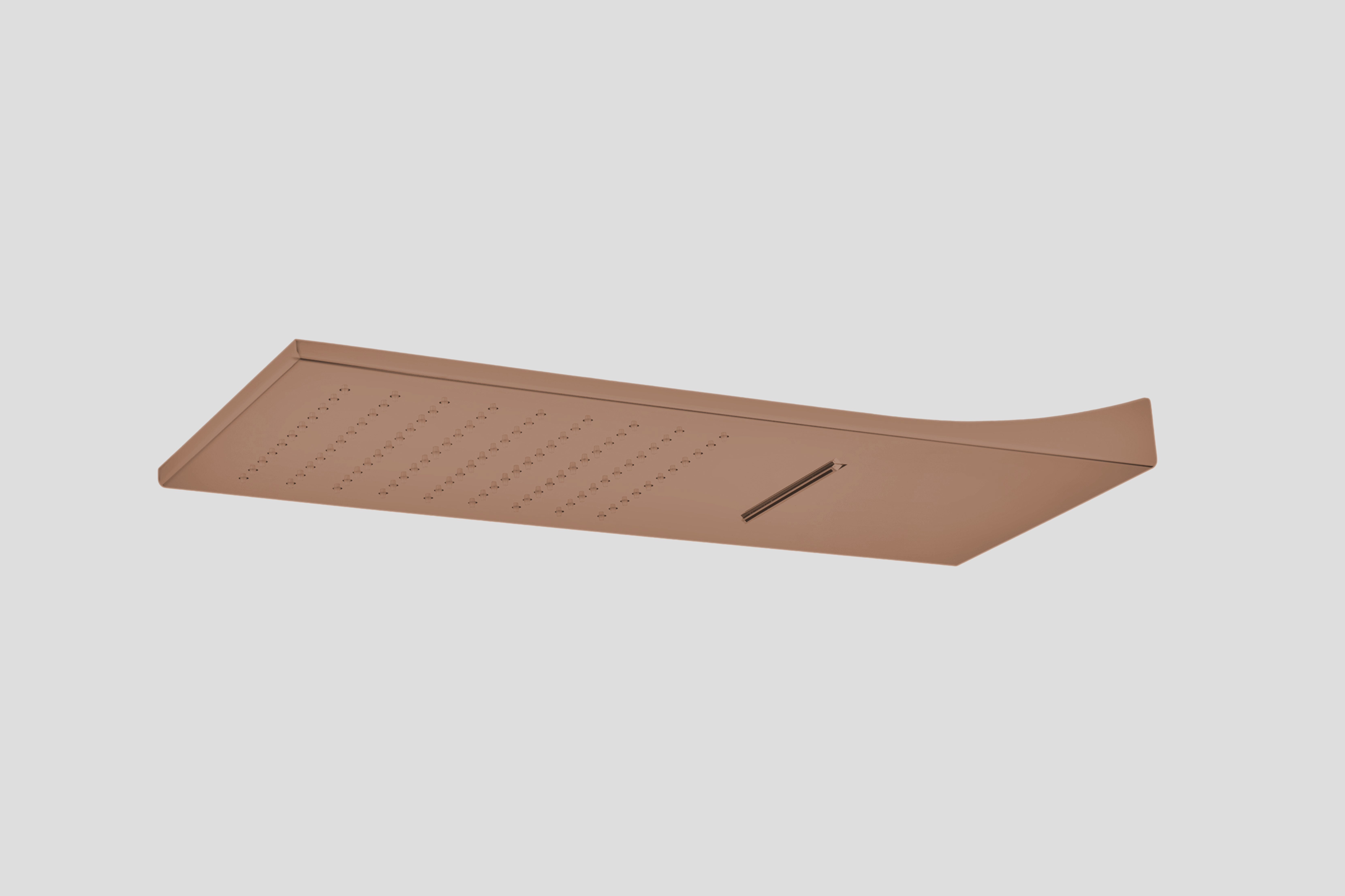 Lagoo Nesso Hoofddouche X10 N8295BK Brushed Copper PVD