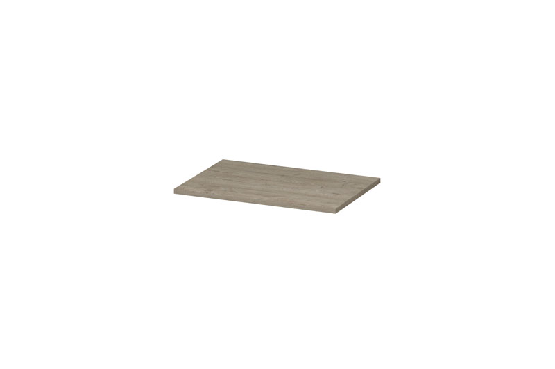 INK Topdeck 40 Afdekplaat t.b.v. onderk. hout decor 1257309 Greige eiken H20xB600xD400