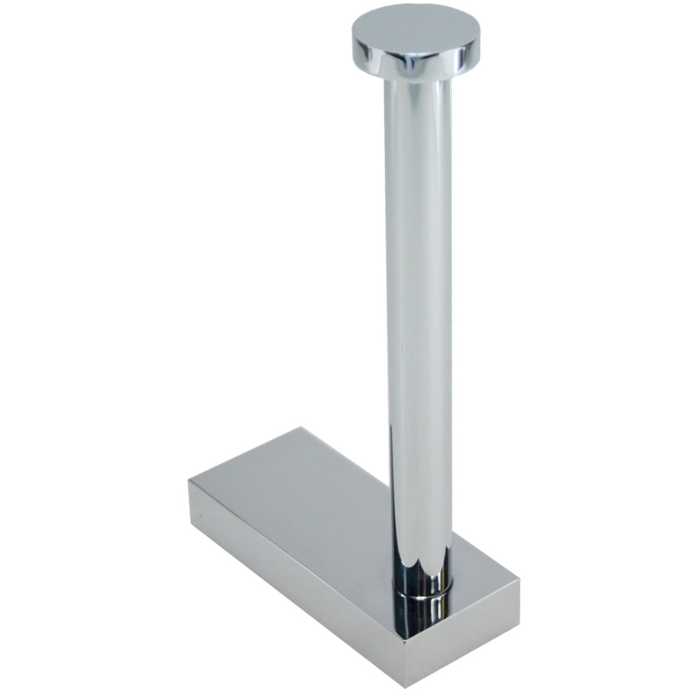 Flow Eris toilet - reserverolhouder wandmodel Chroom