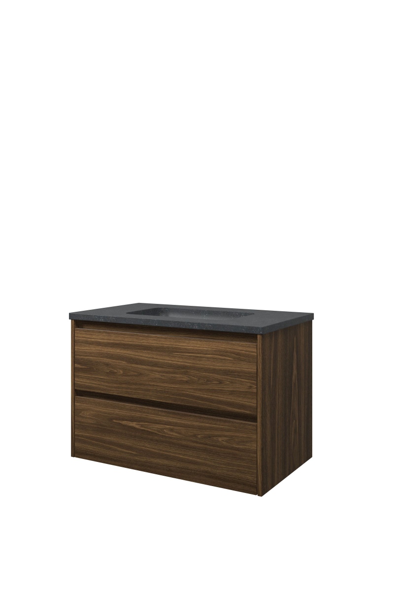 Proline set hardsteen Elegant wast. z. krgt. en onderk. sym. RBSB800CA Cabana oak/Blue stone H545xB800xD460