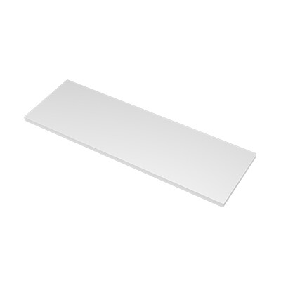 Proline Top afdekplaat gelakt H32xB1400xD460 Glans wit / 1228444