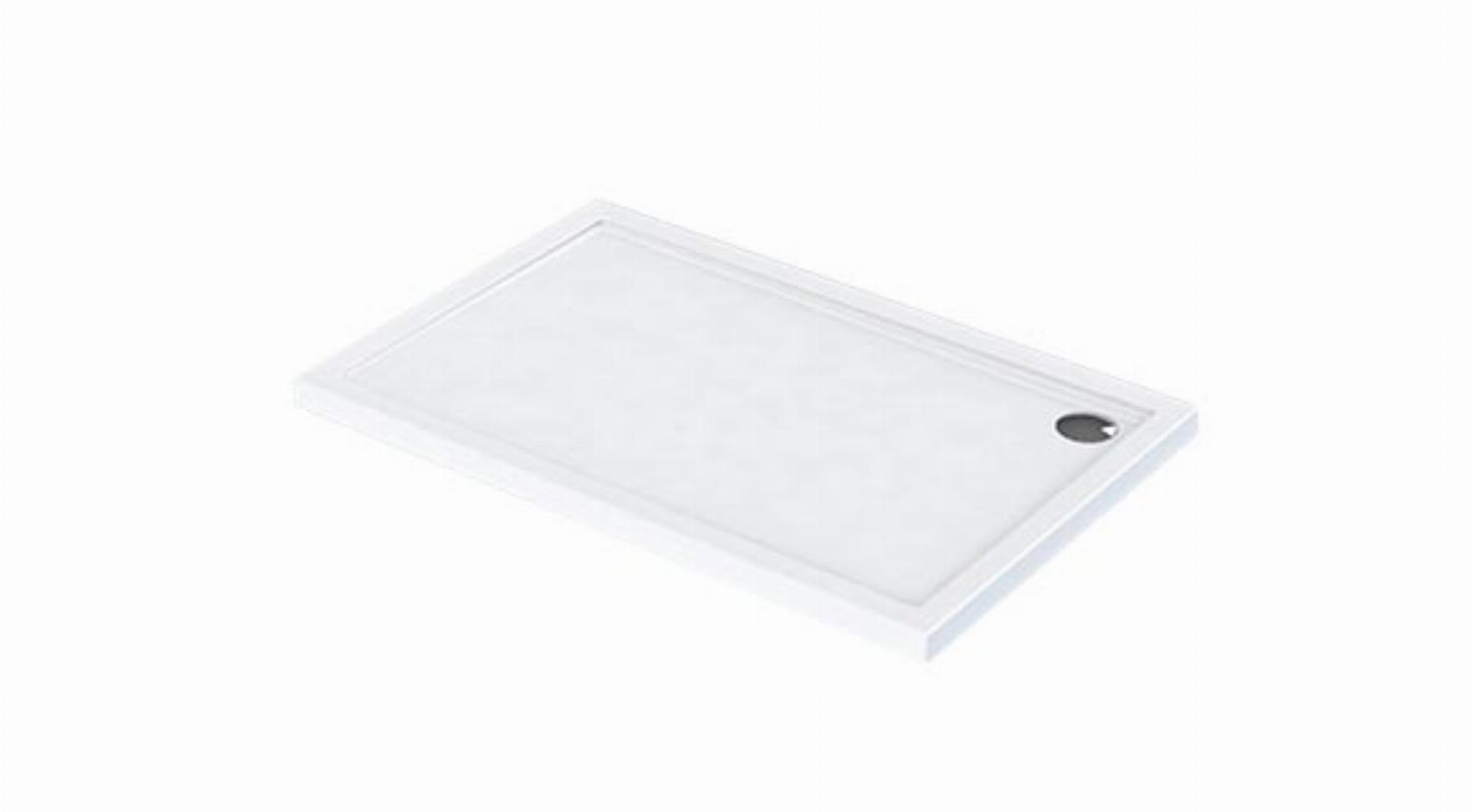 Wisa douchebak Cristal 90x90 mat wit 5070410157