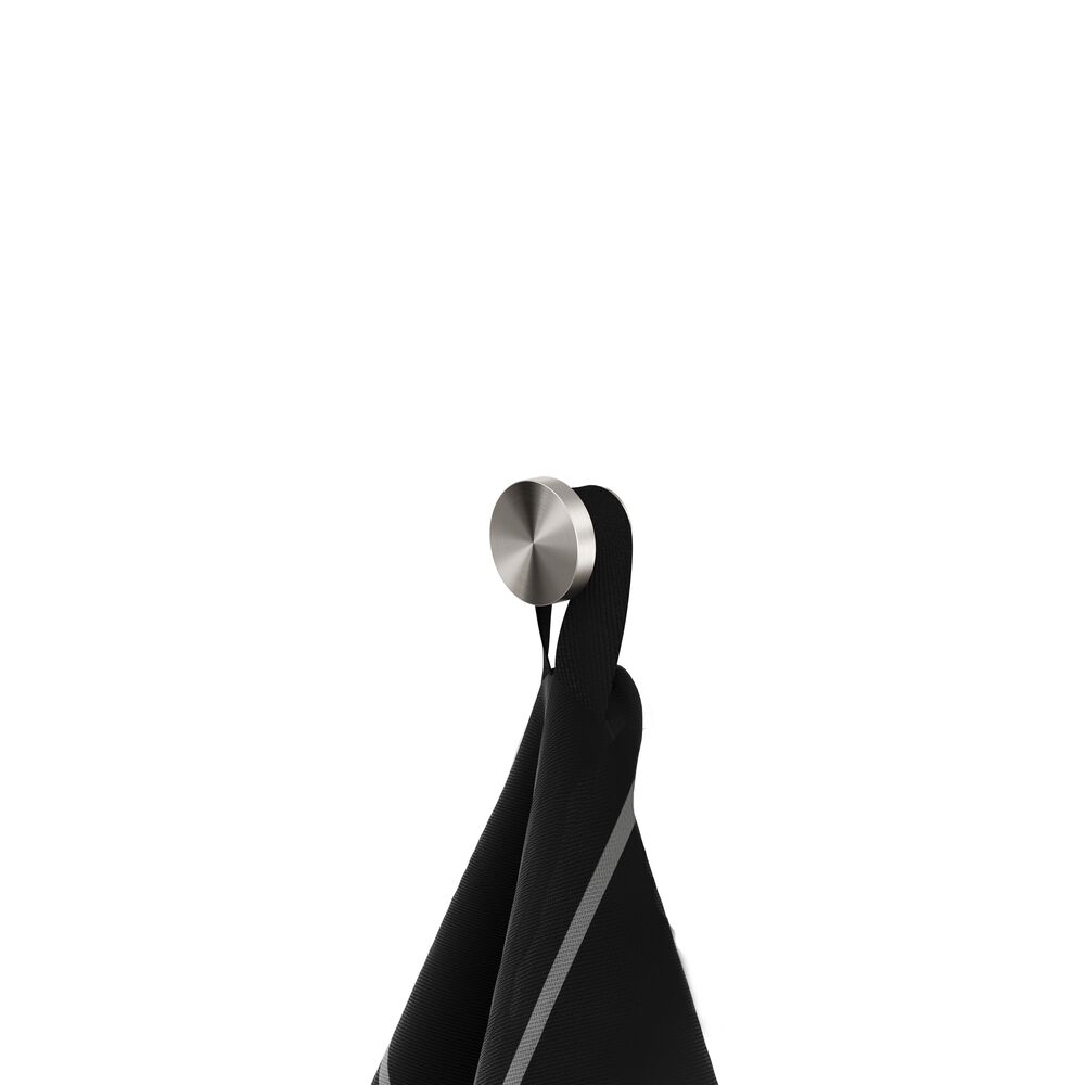 Geesa Opal handdoekhaak klein 917213-05 geborsteld rvs