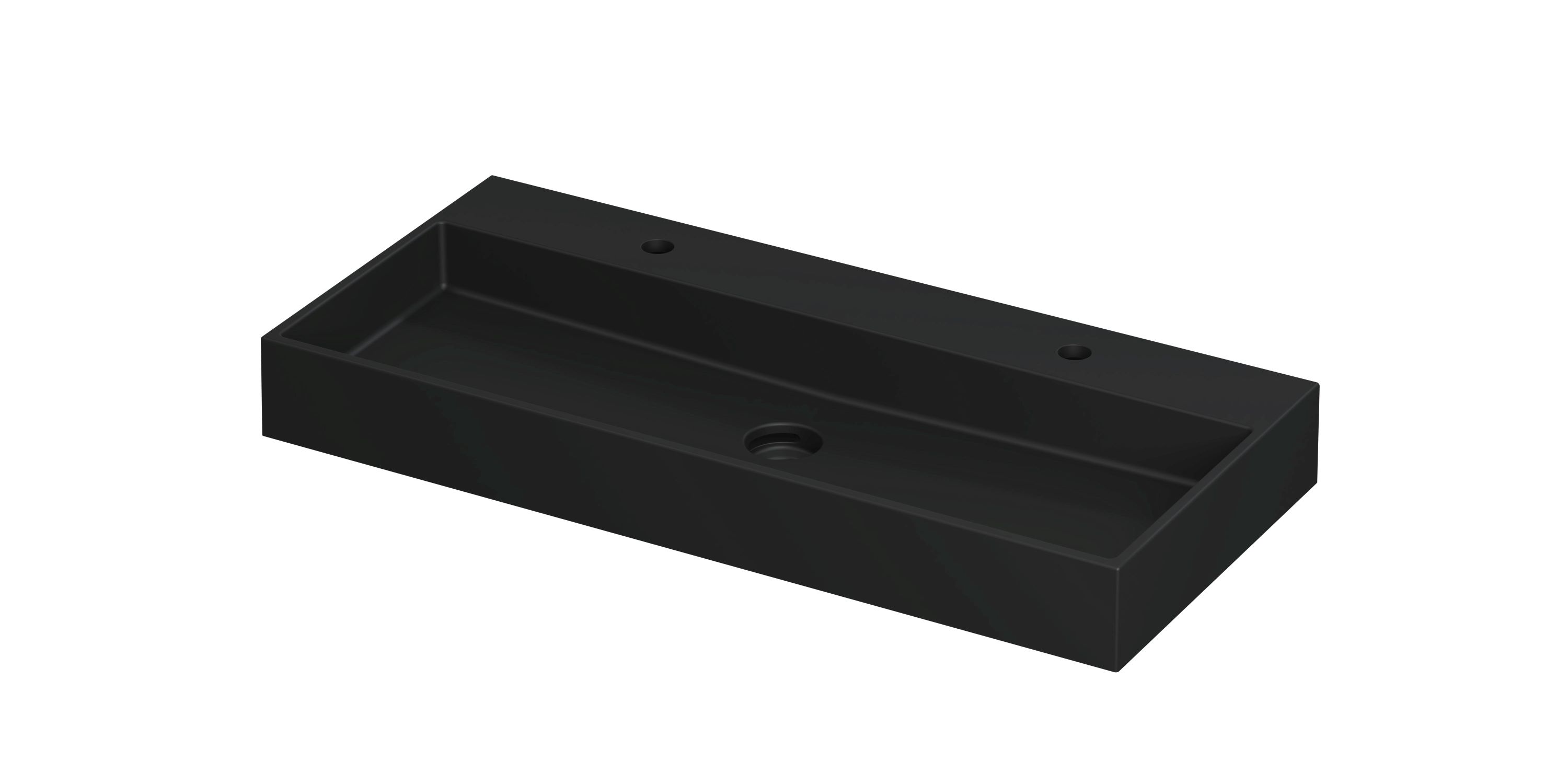 INK United wast. porselein m. 2 krgt. incl. click plug en verb. overl. 0206084 Mat zwart