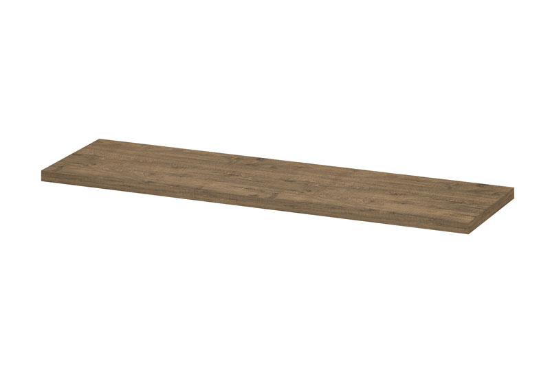 INK Topdeck Afdekplaat t.b.v. onderkast hout decor 35mm dik 1258550 Naturel eiken H35xB1600xD450
