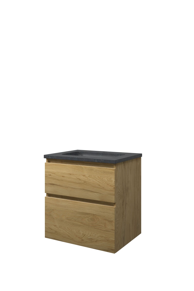 Proline set hardsteen Elegant wast. met 1 krgt. en onderk. a-sym. RBSC601IO Ideal oak/Blue stone H625xB600xD460