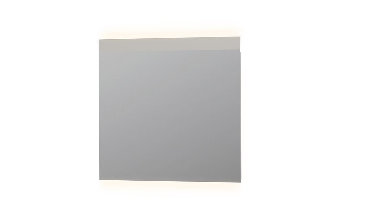 INK SP11 spiegel rookglas met matte bovenzijde en o/b ind. LED verl. incl. sensorschak. 8408503 Rookglas H40xB900xD800