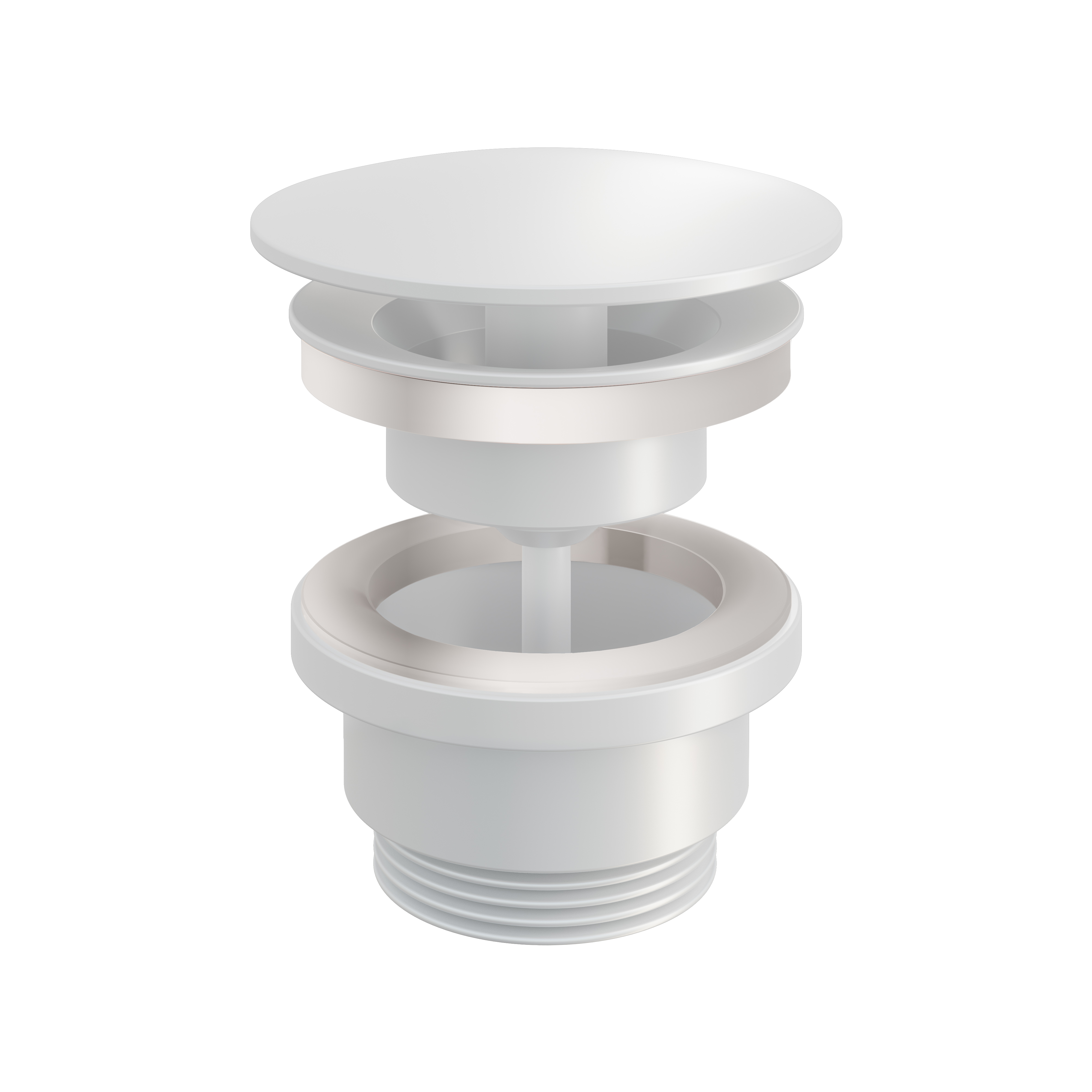 Hotbath Cobber always open plug P708WH Mat wit