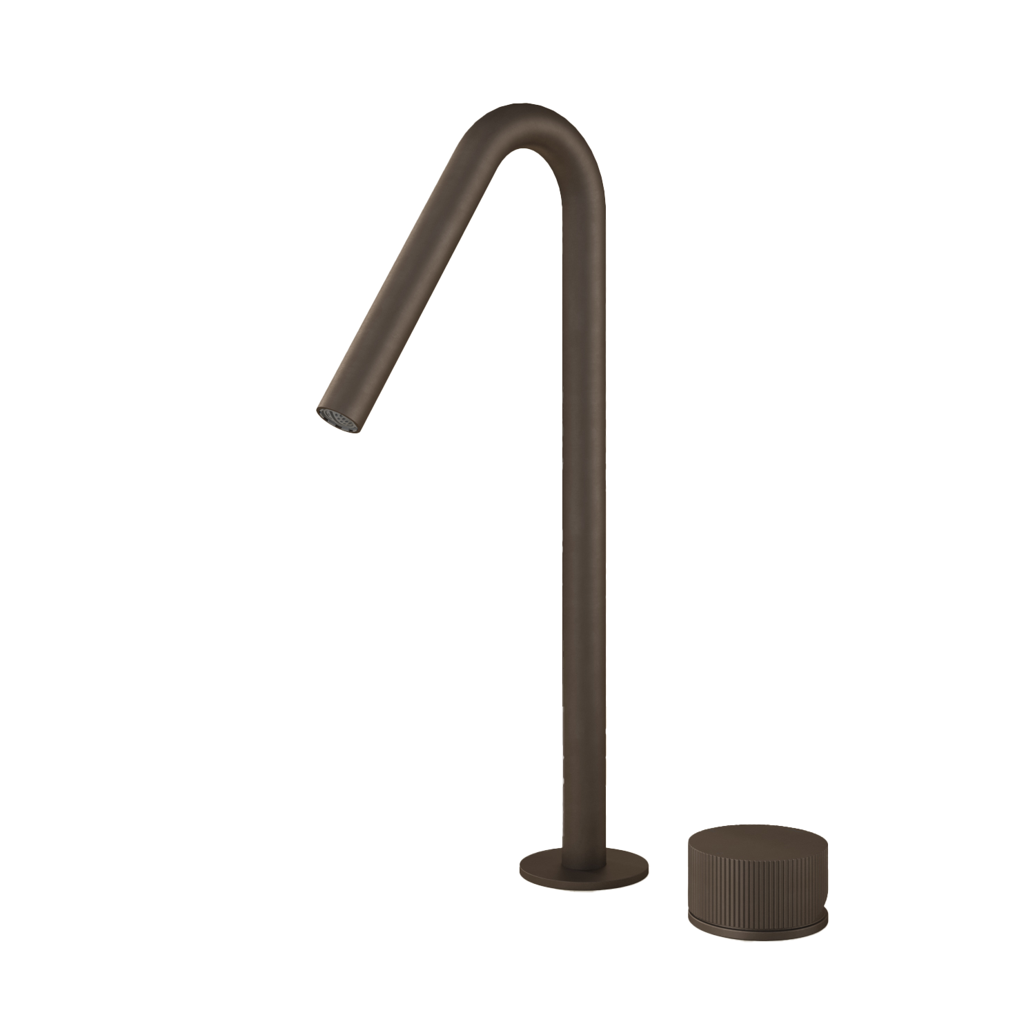 Hotbath GUY wastafelmengkraan 2-gats hoog model GY023HRTB Tuscan bronze