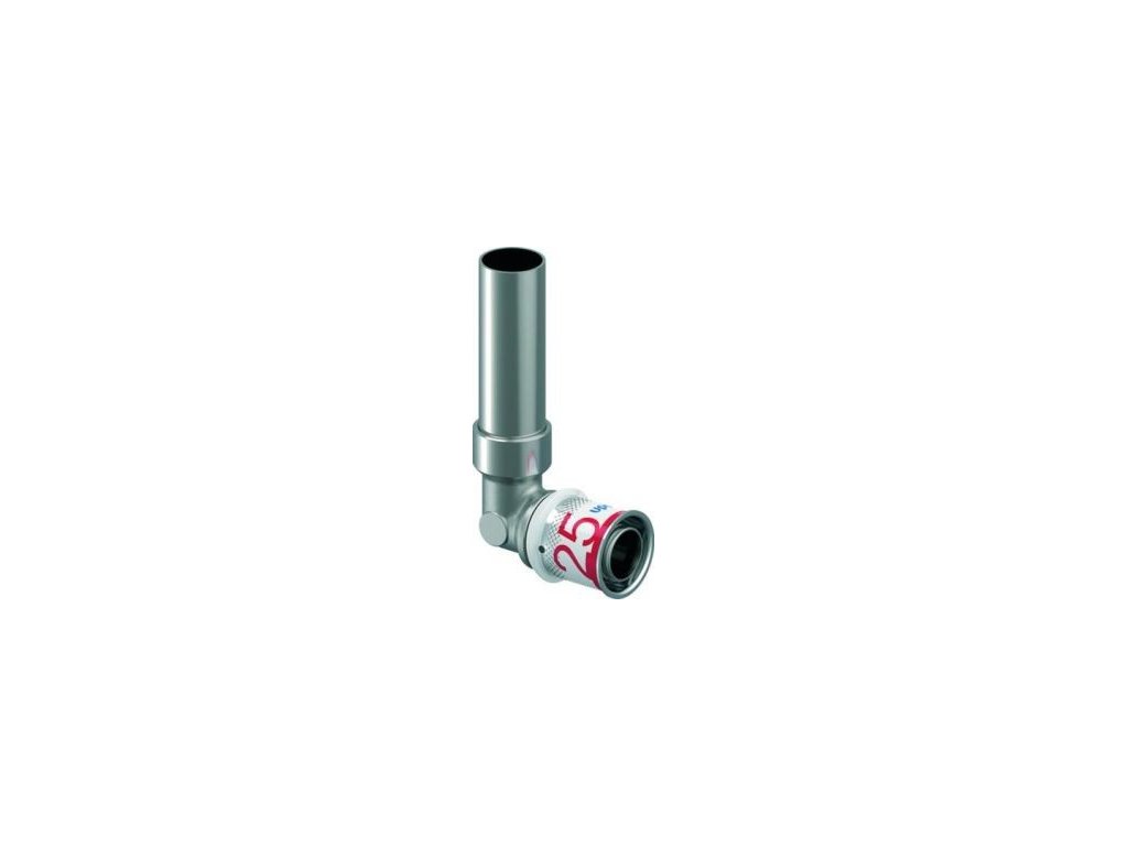 Uponor S Press Plus pers knie met koperovergang 25x22 1070680