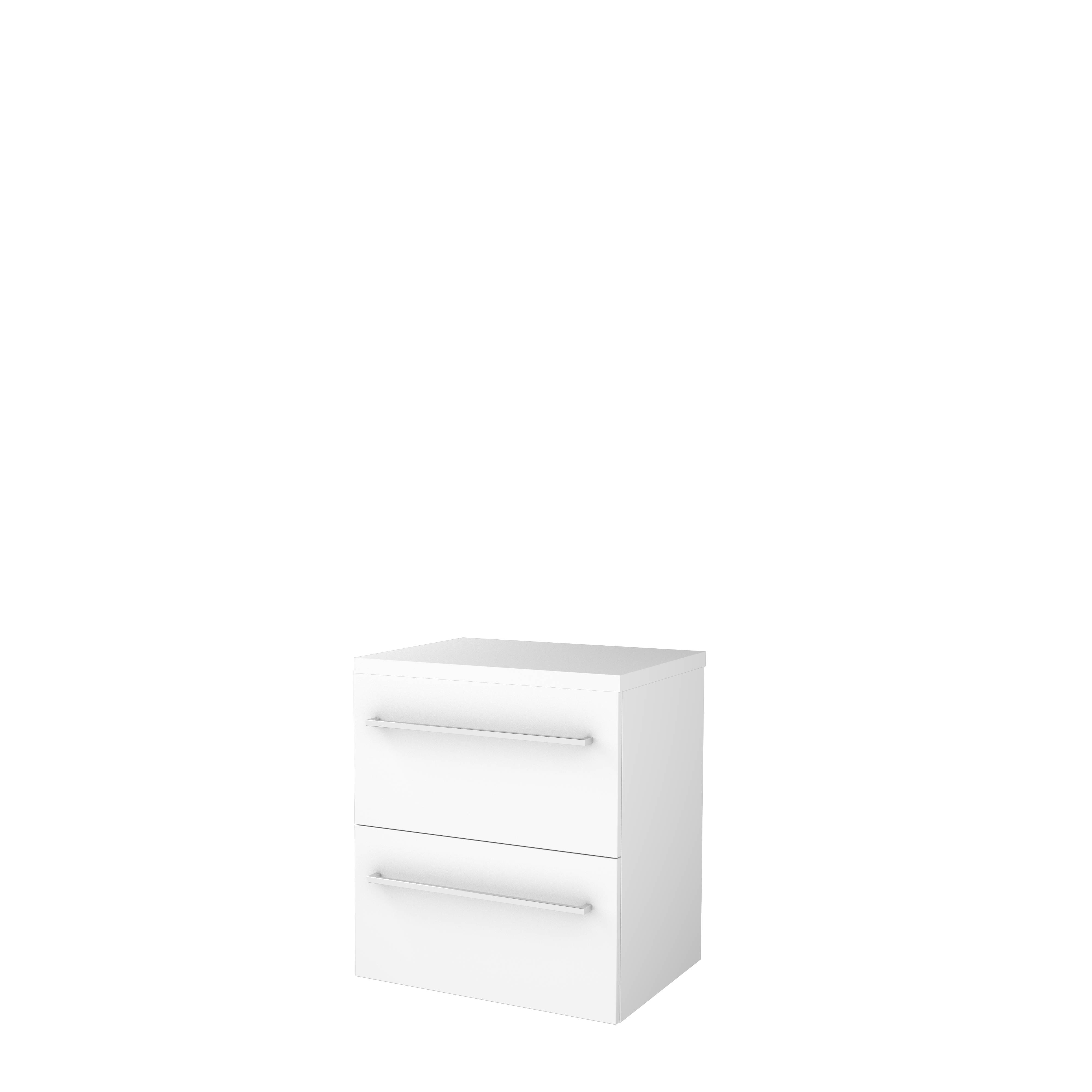 Basic Start 46 onderk. m. gr. incl. 2 la + afdekplaat B600xD460 Ice White / 1813549