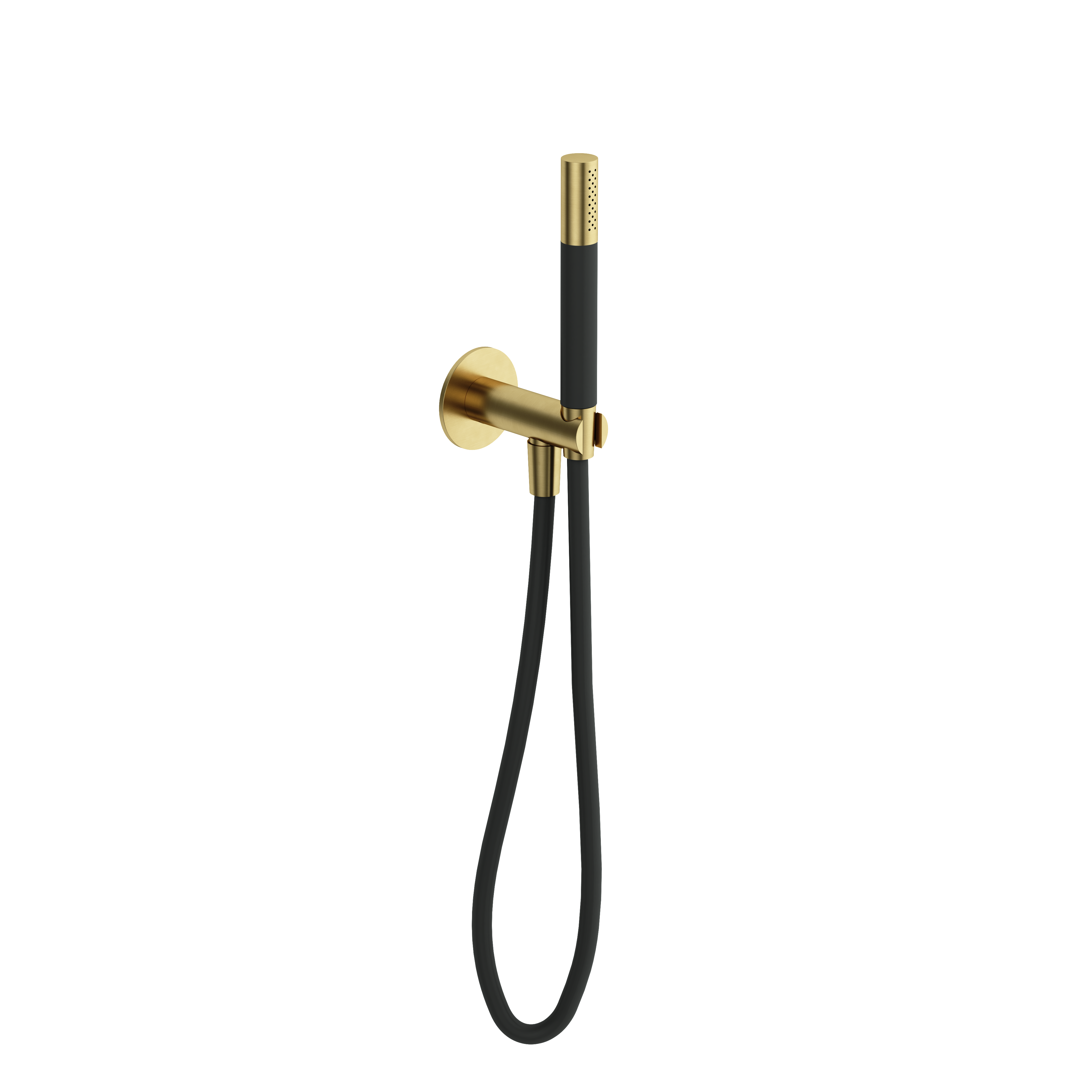 Hotbath Cobber 70 wanduitlaat CB7502BBP Geborsteld Messing PVD